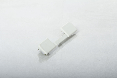 Комплект заглушок Scilm до прямокутної отбортовки h=20мм сірий