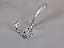 Мебельный крючок GTV К24-А0 тройной, алюминий