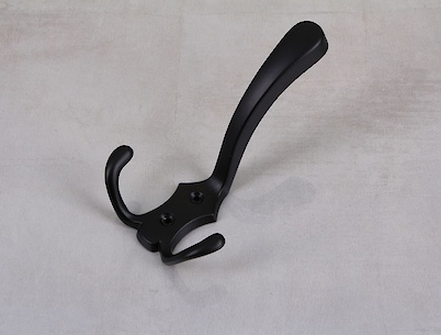 Меблевий гачок GTV K24-А0 потрійний, чорний матовий