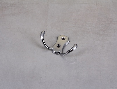 Меблевий гачок GTV K24-В0 подвійний, алюміній