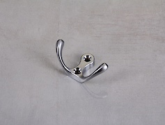 Меблевий гачок GTV K24-С0  подвійний, алюміній