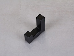 Меблевий гачок GTV K2201 одинарний, чорний