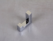 Меблевий гачок GTV K2201 одинарний, хром