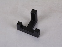 Меблевий гачок GTV K2202 подвійний, чорний