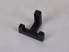 Меблевий гачок GTV K2202 подвійний, чорний