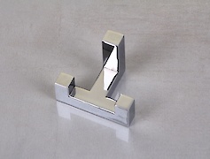 Меблевий гачок GTV K2202 подвійний, хром