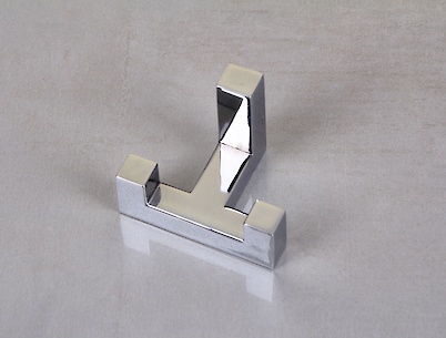 Меблевий гачок GTV K2202 подвійний, хром