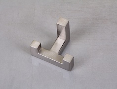 Меблевий гачок GTV K2202 подвійний, інокс