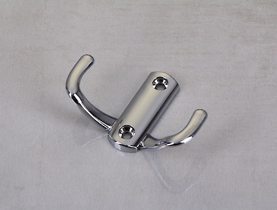 Меблевий гачок GTV K23-E1 подвійний, хром