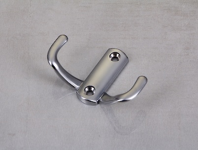 Меблевий гачок GTV K23-E1  подвійний, алюміній