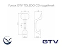 Мебельный крючок GTV TOLEDO C0 двойной