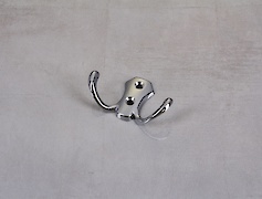 Меблевий гачок GTV K24-B0 подвійний, хром