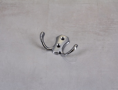 Меблевий гачок GTV K24-B0 подвійний, хром