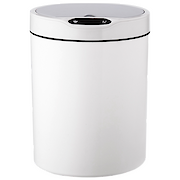 Сенсорное (умное) мусорное ведро JAH 12л круглое белое