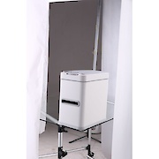 Сенсорное (умное) мусорное ведро JAH 7л с внутренним ведром и местом для туалетной бумаги