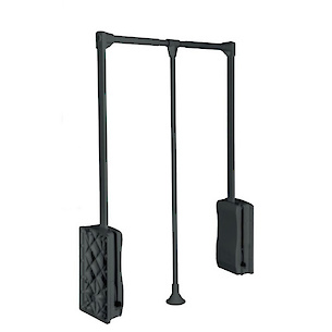 Пантограф GTV для одягу телескопічний ST6083 з масляним амортизатором модуль 645-910мм (8кг), графіт (PG-ST6083-60)