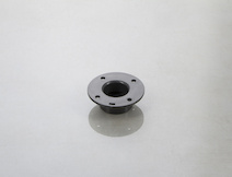 Меблева ніжка Poliplast НП-8 регулюєма пластикова темно-сіра h=20 мм