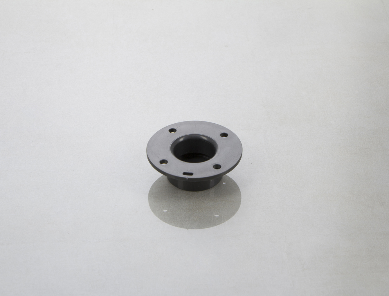 Мебельная ножка Poliplast НП-8 регулируемая пластиковая темно-серая h=20 мм