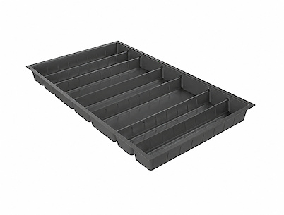 Лоток для столовых приборов Hettich OrgaTray 590 420x600 к ящикам InnoTech Atira антрацит (9194907)
