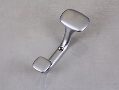 Меблевий гачок GTV TOLEDO C0 подвійний, алюміній