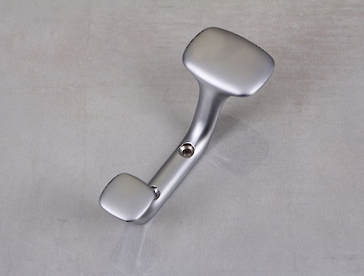 Меблевий гачок GTV TOLEDO C0 подвійний, алюміній