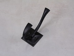 Мебельный крючок GTV MADRYT двойной, черный матовый