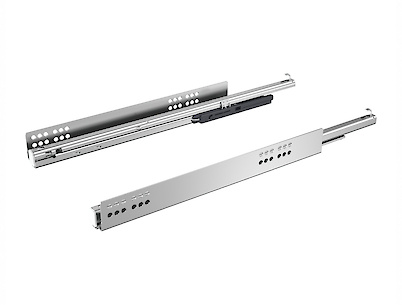 Направляющие Hettich InnoTech Atira (QuadroV6 P20) EB=10.5 L=520 полного выдвижения с механизмом Push to open, комплект