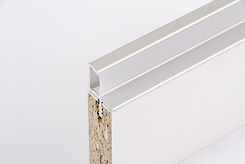 Профіль для фасадів без ручок (ФБР) в верхній модуль під LED-підсвічування L = 5950мм, алюміній