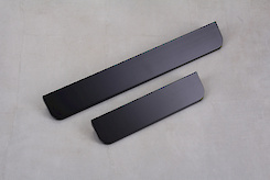 Мебельная ручка Poliplast полипласт РП-40/96-МЧ черная матовая