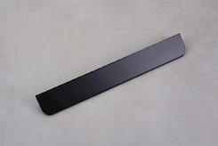 Мебельная ручка Poliplast полипласт РП-40/160-МЧ черная матовая