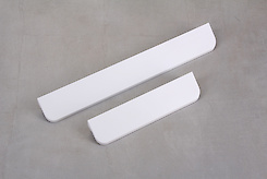 Мебельная ручка Poliplast полипласт РП-40/160-МБ белая матовая