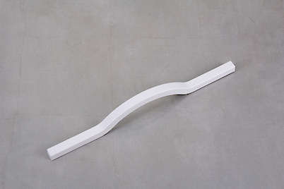 Мебельная ручка Poliplast РП-41/128 матовый белый