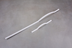 Мебельная ручка Poliplast полипласт РП-41/512-МБ белая матовая