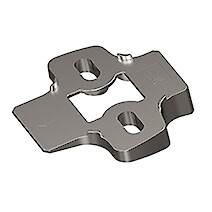 Кутовий адаптер для хрестоподібних монтажних планок Hettich 8099 кут 10° (9072534)