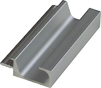 Врізний торцевий алюмінієвий профіль ручка UKW 8 Zobal