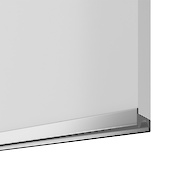 Врізний торцевий алюмінієвий профіль ручка UKW 9 Zobal