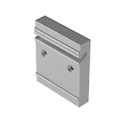 Профіль-гніздо до настінної системи Zobal, довжина 3,5м.