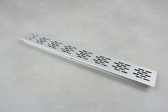 Вентиляційна решітка Zobal алюмінієва 60x430, алюміній