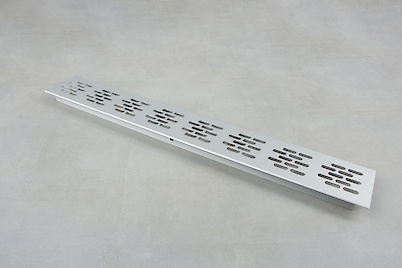 Вентиляційна решітка Zobal алюмінієва 60x430, алюміній