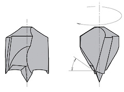 Сверло непроходное СМТ D=4  I=43 L=70 S=10x20