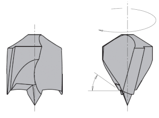 Сверло непроходное СМТ D=4  I=43 L=70 S=10x20