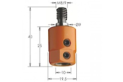 Адаптер для сверла СМТ D=10 М8/9