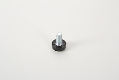 Ніжка з регулюванням К круглий D=20 поз 46 чорний