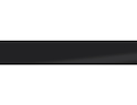 Меблева крайка лазерна ABS Rehau 23/1.2 мм Чорний 140244 Crystal глянець