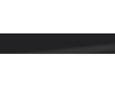 Мебельная кромка лазерная ABS Rehau 23/1.2 мм Черный 140244 Crystal глянец