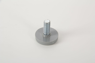 Ніжка з регулюванням КR круглий D=35 поз 50 сірий (ніжка меблева)