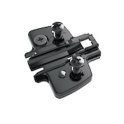 Хрестоподібна монтажна планка Hettich 8099 для Sensys під прикручування з єврогвинтами, ексцентриком h=0 мм (9091803)