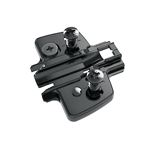 Хрестоподібна монтажна планка Hettich 8099 для Sensys під прикручування з єврогвинтами, ексцентриком h=0 мм (9091803)