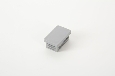 П'ятка F прямокутник 40x25 поз 51 сірий (заглушка для труби)