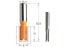 Фреза пазовая короткая HM СМТ D=6 I=16 L=50.8 S=8